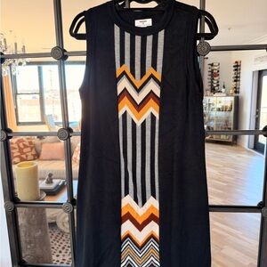 Missoni (for target) Black Dress with Chevron Pattern